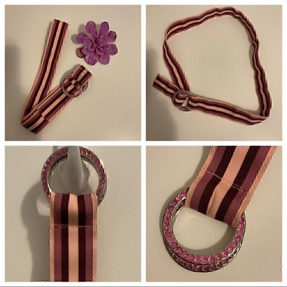 Vintage Belt stretchable/ adjustable with bejewelled buckle design - Picture 9 of 9